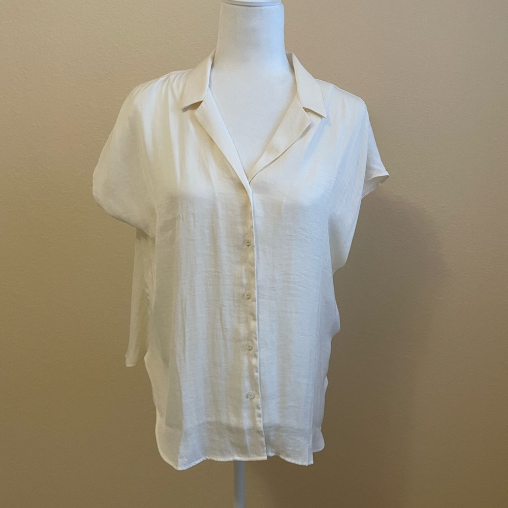 Silky Collared Shirt | Nine West